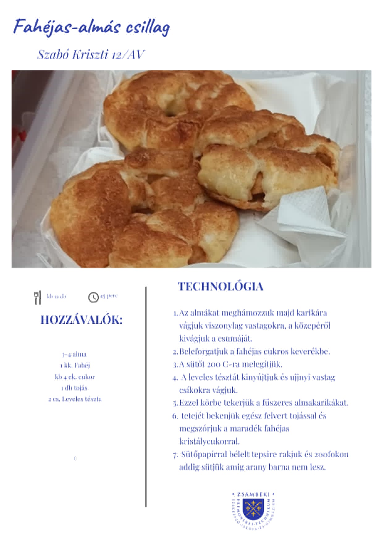 ZSPSZ Receptek