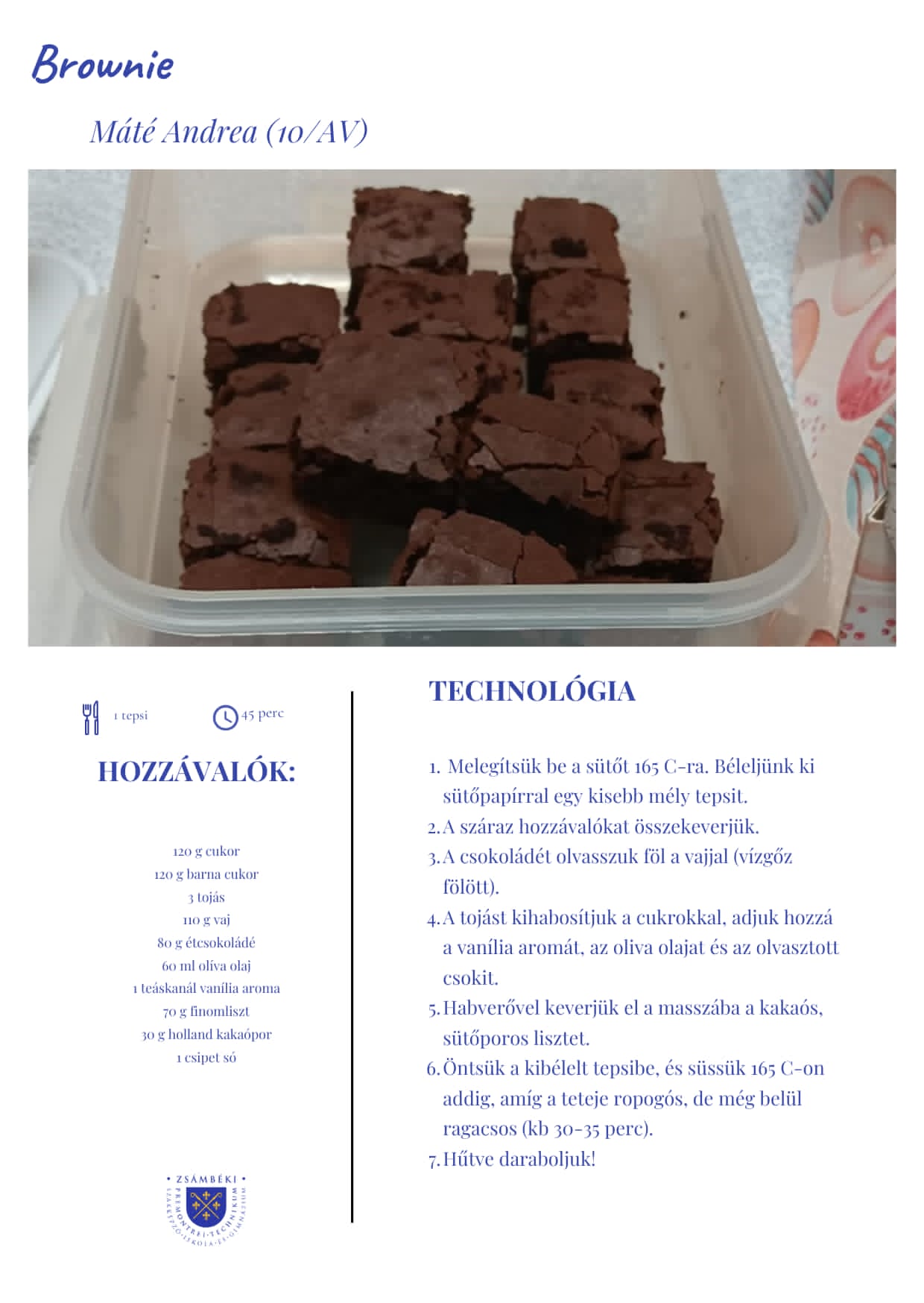 ZSPSZ Receptek